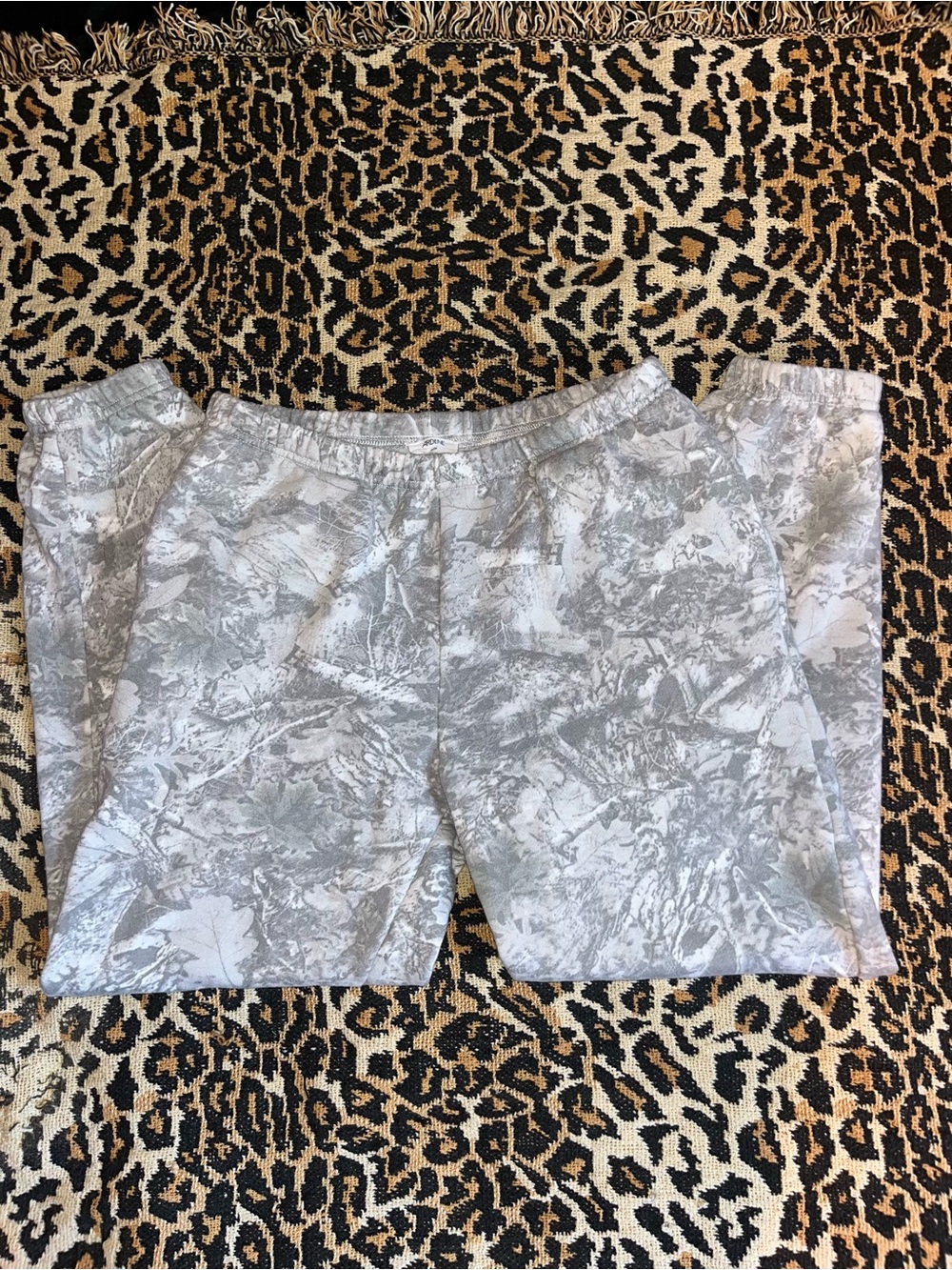 Ardene Light Gray camo Joggers